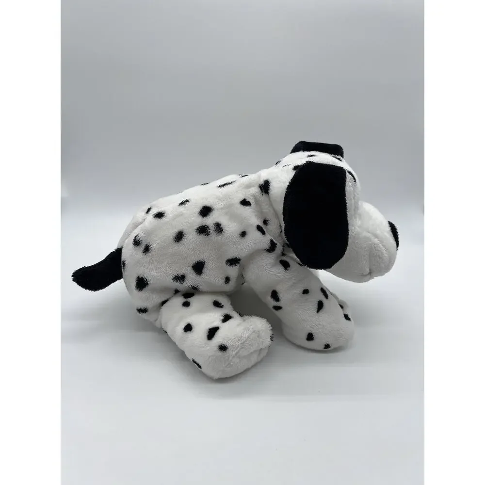 Ty Pluffies Dotters White Dalmation Dog Plush 10